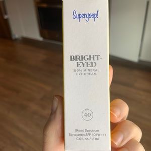 Supergoop! Bright-Eyed 100% Mineral Eye Cream NWT